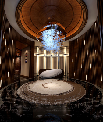 北京中海国际中心中式风格装修效果图鉴赏