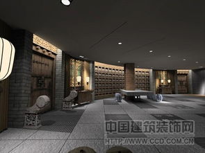 黎代武作品 北京大益茶文化会所,域想空间中的茶道境界